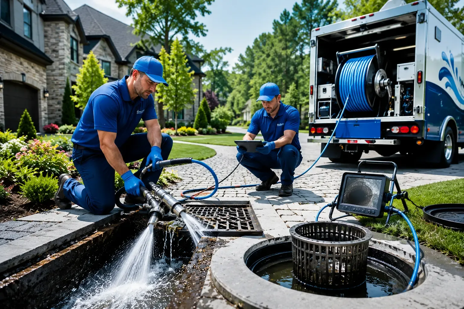 Local outdoor drain cleaning professionals in South Elgin, IL